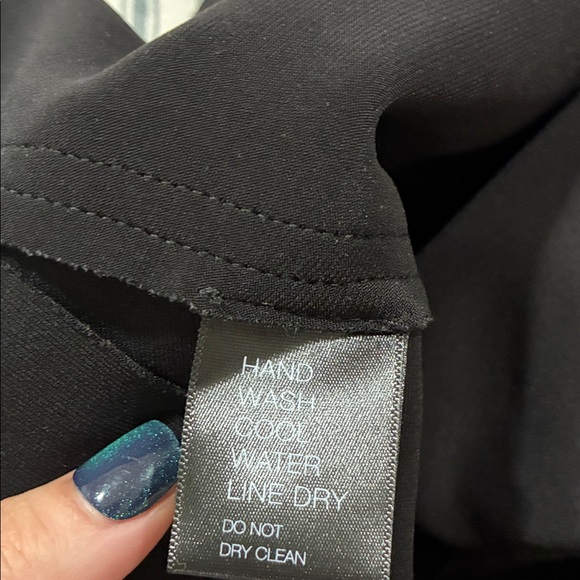 Norma Kamali Black Grace Strapless Mini Dress Size Small - Picture 13 of 13